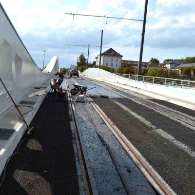 Sachverständiger Ulm Asphalt Bitumenwerkstoffe Kienlesbergbrücke Ulm 2